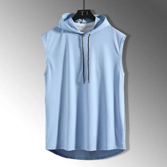 Solid Color 2023 Brand New Men's Tank Tops Vest Sleeveless Tees