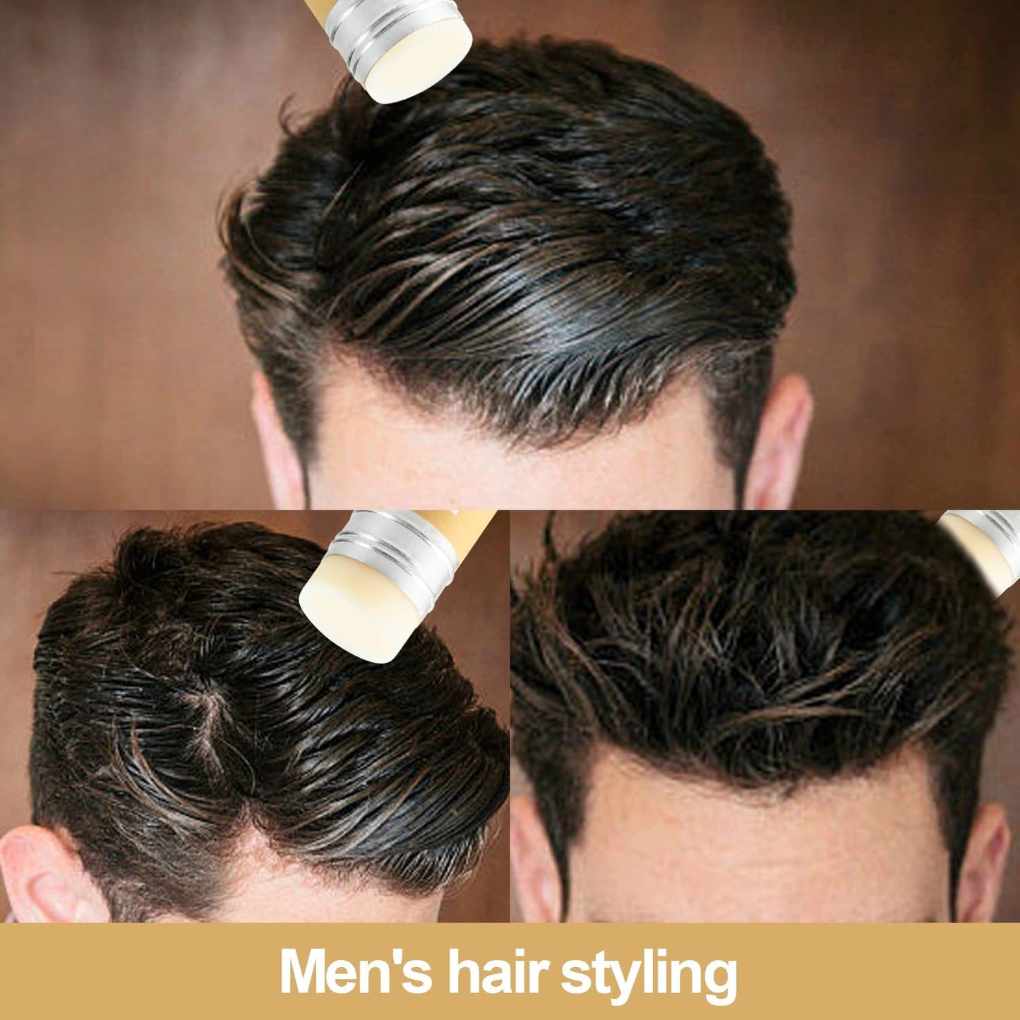 Hair Wax Stick, Flyaways Hair Stick Styling Wax For Hair Edge Control, Non-greasy Styling Wax Stick