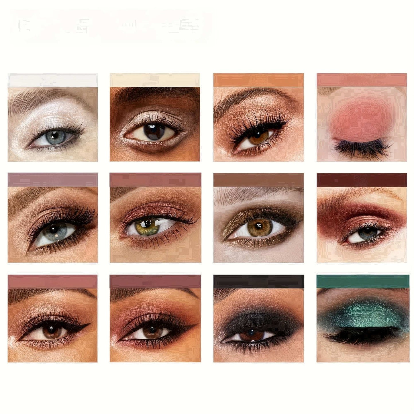 72 Color Eyeshadow Palette Pigment Board Shimmer Glitter Matte Finish, Rainbow Color, Nude Makeup All In One Makeup Palette For Music Festival
