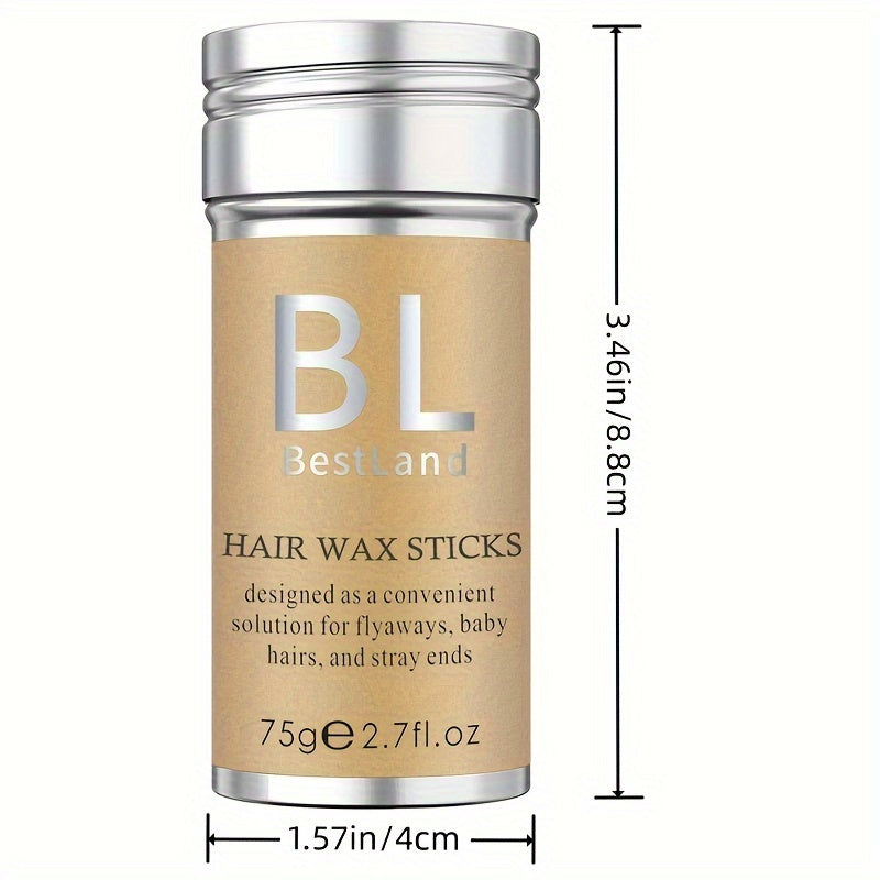 Hair Wax Stick, Flyaways Hair Stick Styling Wax For Hair Edge Control, Non-greasy Styling Wax Stick