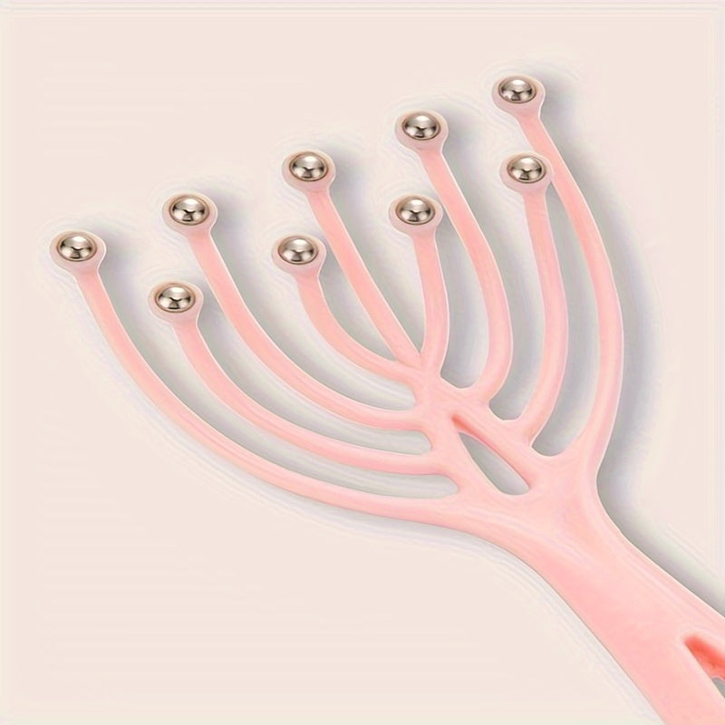 Nine-claw Head Massager, Ball Head Massage Claw, Meridian Massage, Scalp Scratching Comb