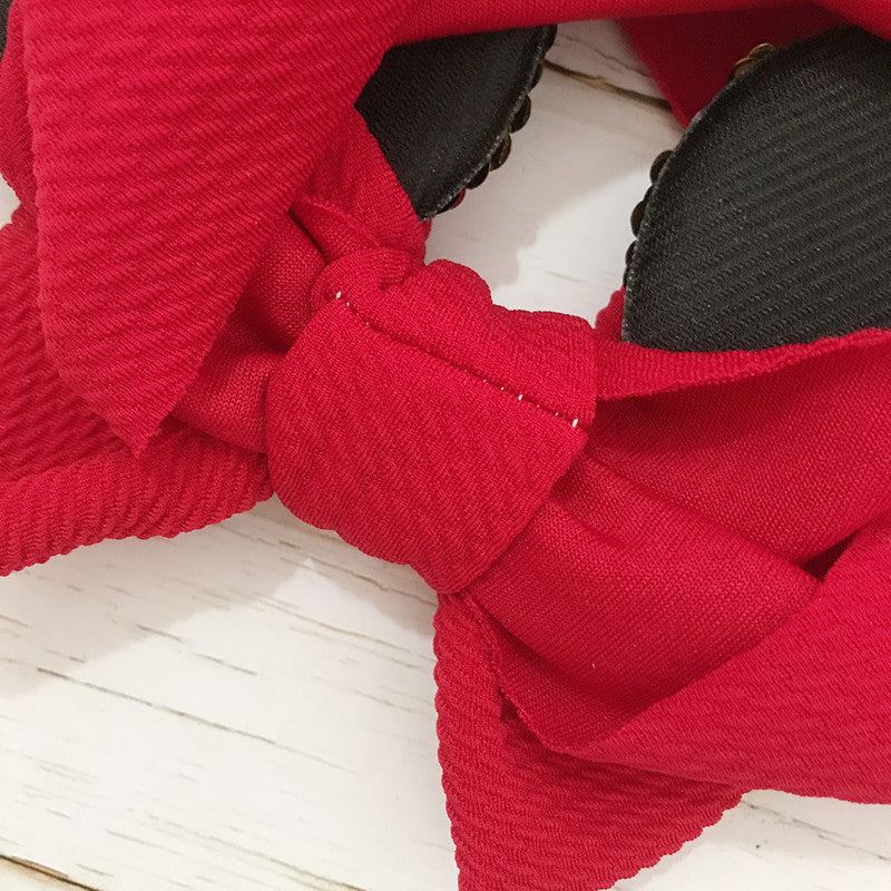 Adorable Kids' Bow Headband Ear Headband - Soft, Adjustable, One-Size-Fits-Most, Perfect for Party, Birthday, Christmas Baby Gifts, Hair Accessories, Cute Photo Shoot Prop, Everyday Wear