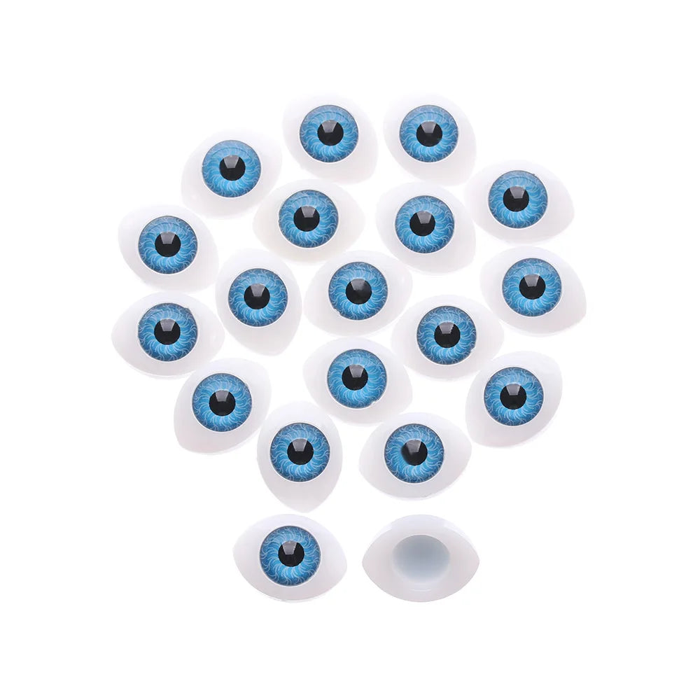 20PCS Funny Plastic Doll Safety Eyes Cute Stuffed Toys Animal Toy Puppet Making Eyes DIY Doll Craft Accessories Girl Gift