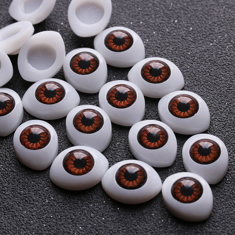 20PCS Funny Plastic Doll Safety Eyes Cute Stuffed Toys Animal Toy Puppet Making Eyes DIY Doll Craft Accessories Girl Gift
