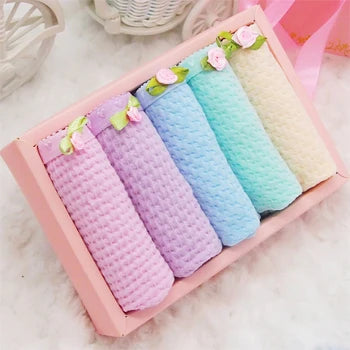 5pcs/Lot Panties Women Underwear Briefs Children Girls Sexy Bragas Mujer Lace Panties For Women Cotton Sexy Lingerie Tange Thong