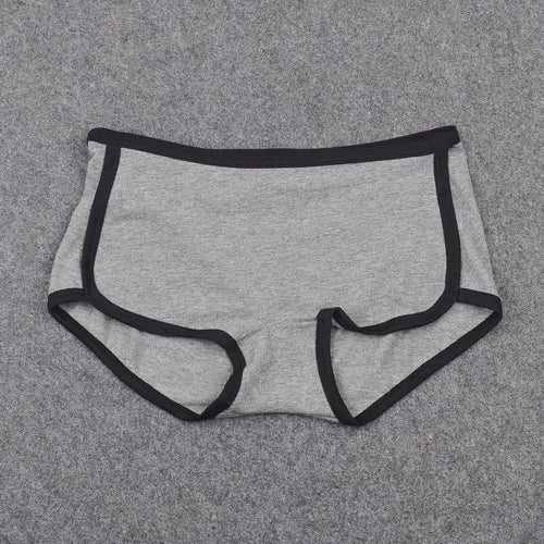 Winter Underwear Brand Quality Women Cotton Boyshort Briefs Cute Hipster Girls Sexy Lingerie Boy Shorts Boxer Casual Panties