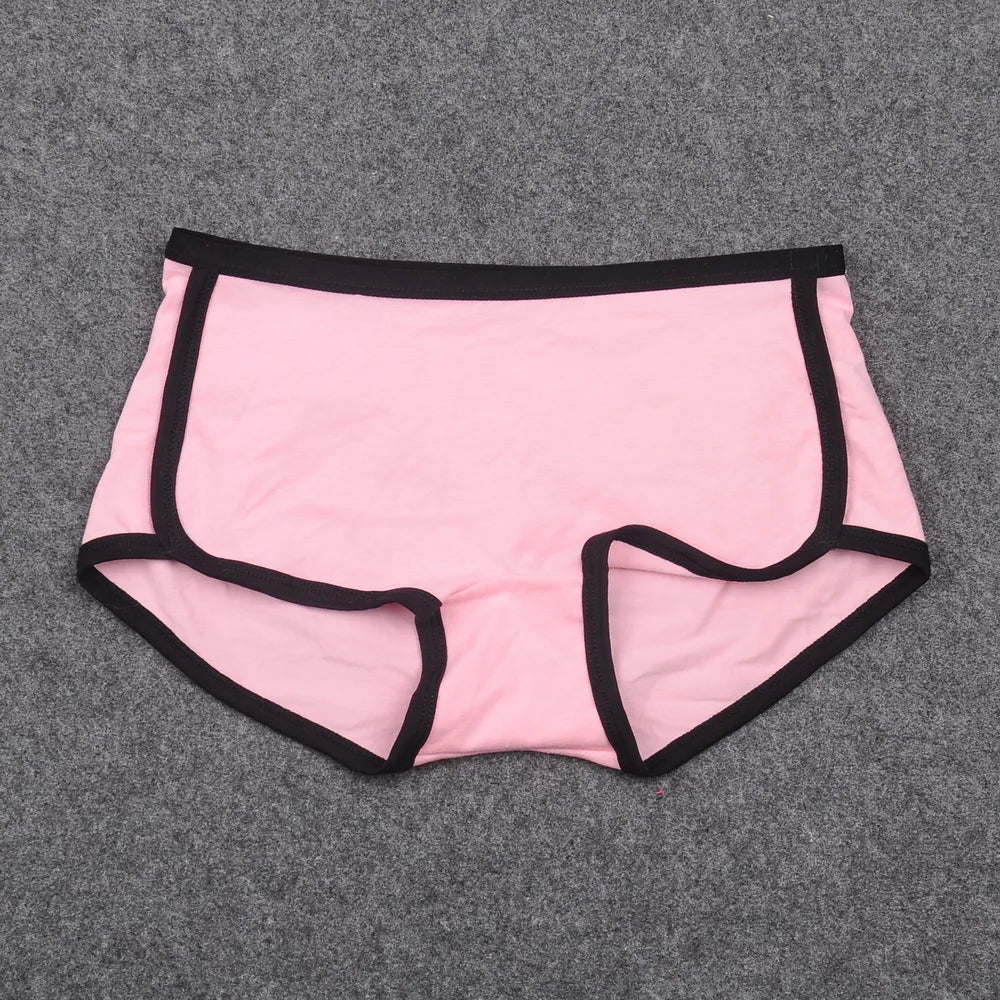 Winter Underwear Brand Quality Women Cotton Boyshort Briefs Cute Hipster Girls Sexy Lingerie Boy Shorts Boxer Casual Panties