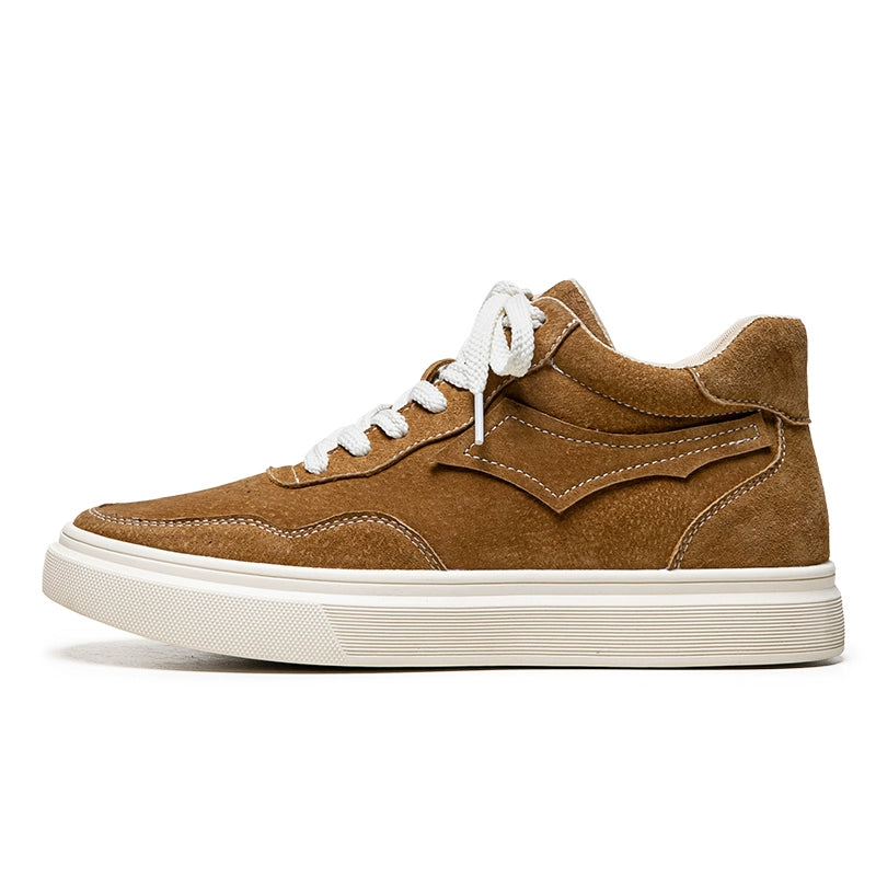 Autumn Men's Shoes Low-Top Martin Boots Men 2024 New Arrival Genuine Leather Casual Board Shoes Fashion All-Match Vintage Work Shoes Men