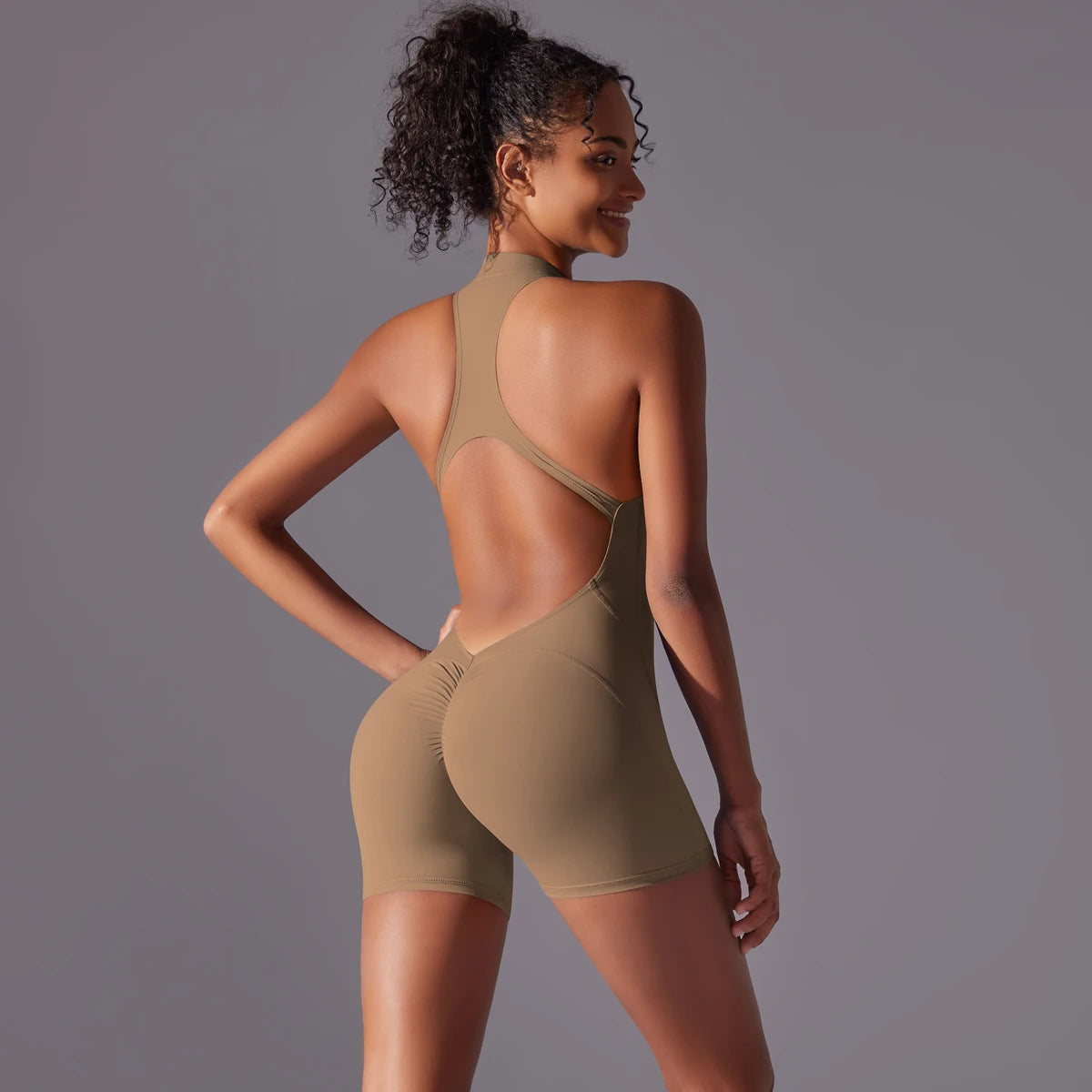 Women Bodysuits Gym Push Up Workout Clothes Fitness Sports Bodysuit Yoga Suit Breathable Quick Drying Sports Yoga Clothing