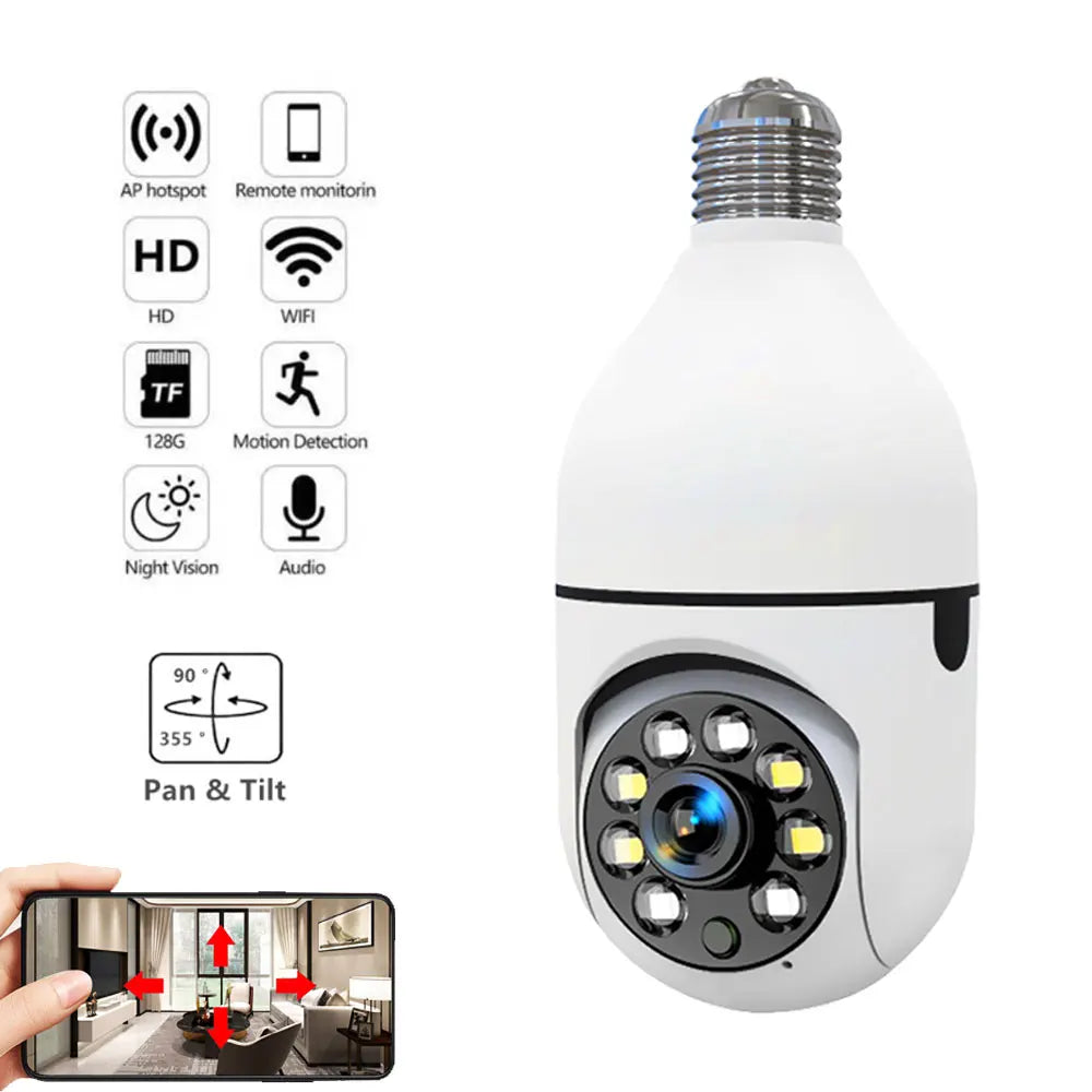 Video Surveillance Camera for Home 360 Wifi Security Camera Outdoor Cameras Wireless Wi Fi Wi-fi Recording Protection