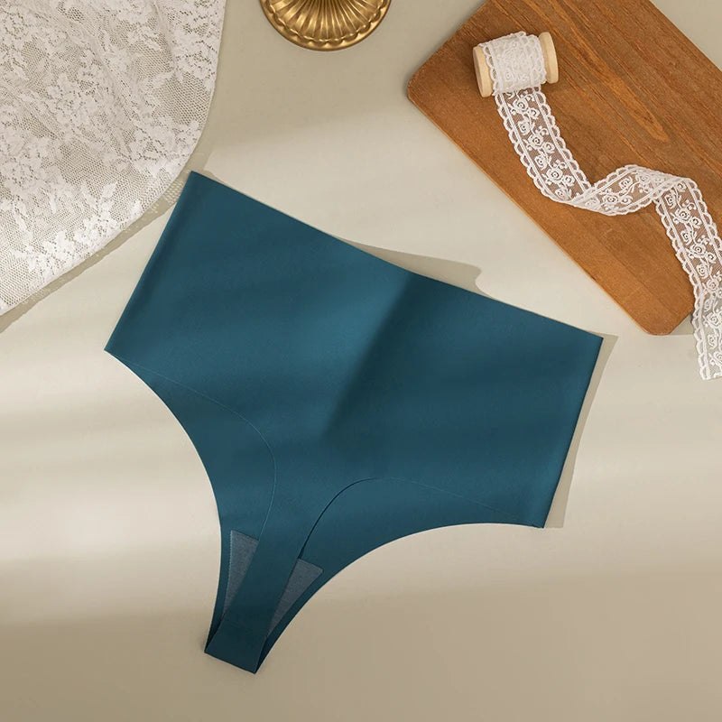 TrowBridge 3PCS/Set Women's Panties High Waist Thongs Seamless Underwear Sexy Lingerie Woman Comfort G-Strings Sports Underpants