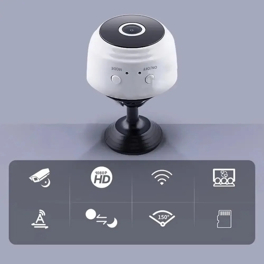 Home Wireless Video CCTV Mini Security Surveillance with Wifi IP Camara Sensor Infrared CMOS 2MP Telefon Alarm Camera