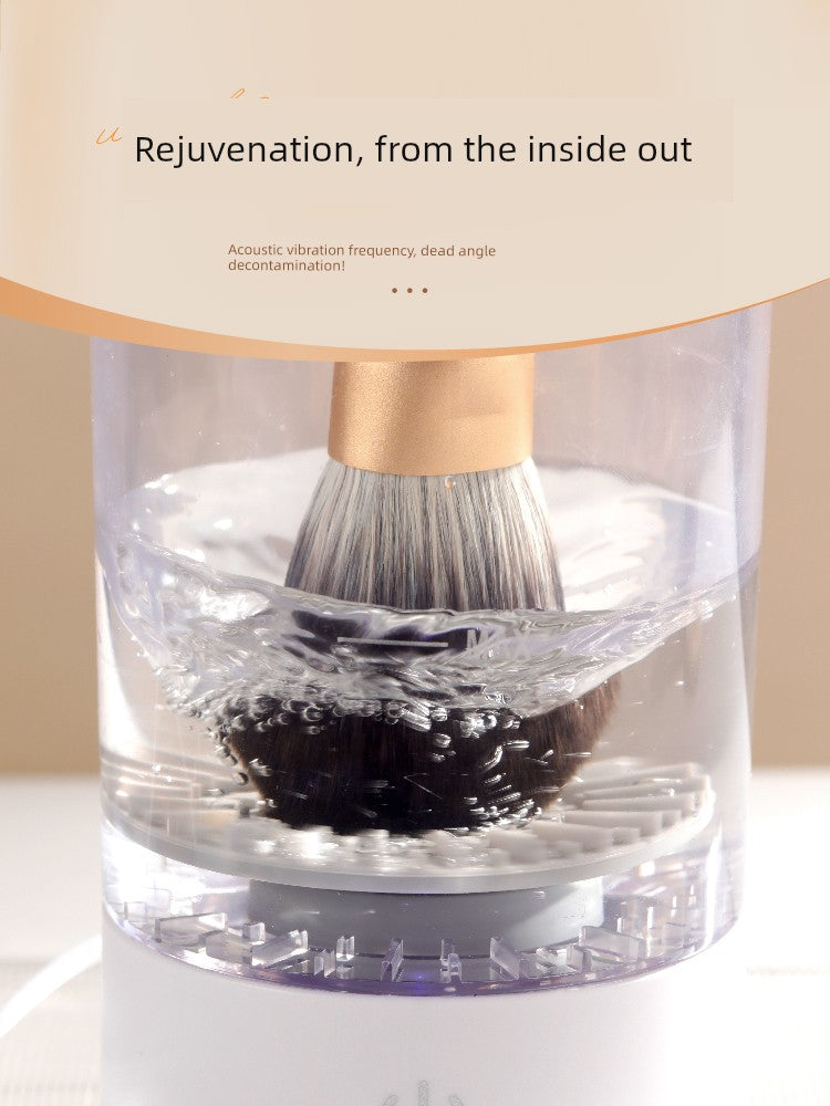 Lades Quick-Drying Makeup Brush Rechargeable Automatic Cleaning