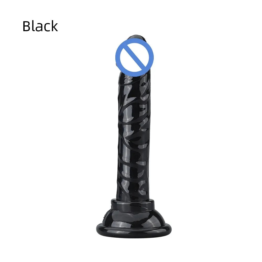 Realistic Mini Jelly Dildo Silicone Penis with Suction Cup G Spot Butt Plug Anal Toys Sex Toys for Women Female Masturbation
