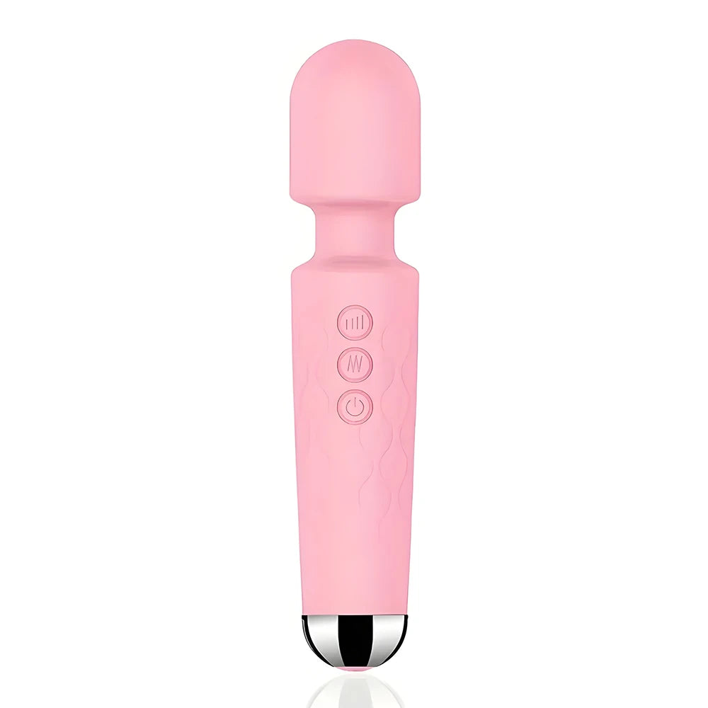 20 Frequency 8 Speed Vibrator, Clitoral/Anal AV Wand, Sex Toys, Adult Toys, Sexy Toys, G-Spot Stimulator - Rechargeable