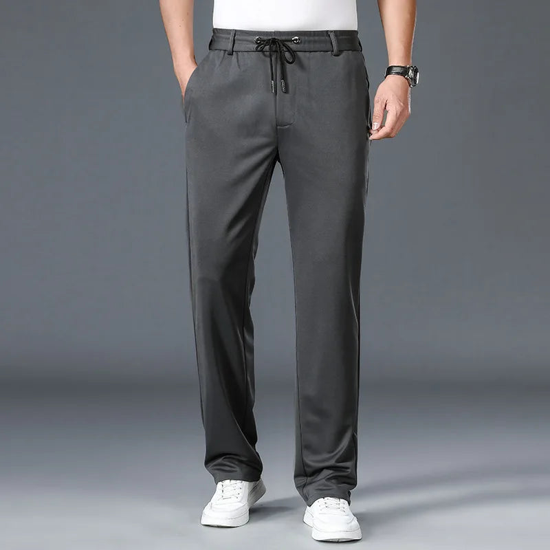 Winter 10XL Oversize Men's Formal Pants Trousers For Men Casual Dress Tailoring Clothes Social Suit Clothing Slacks Pants Mens