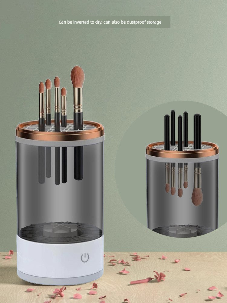 New Arrival Electric Scrubber Makeup Brush Automatic Cleaning Device Cleaning Beauty Blender Powder Puff Powder Cleaning Appliance Brush