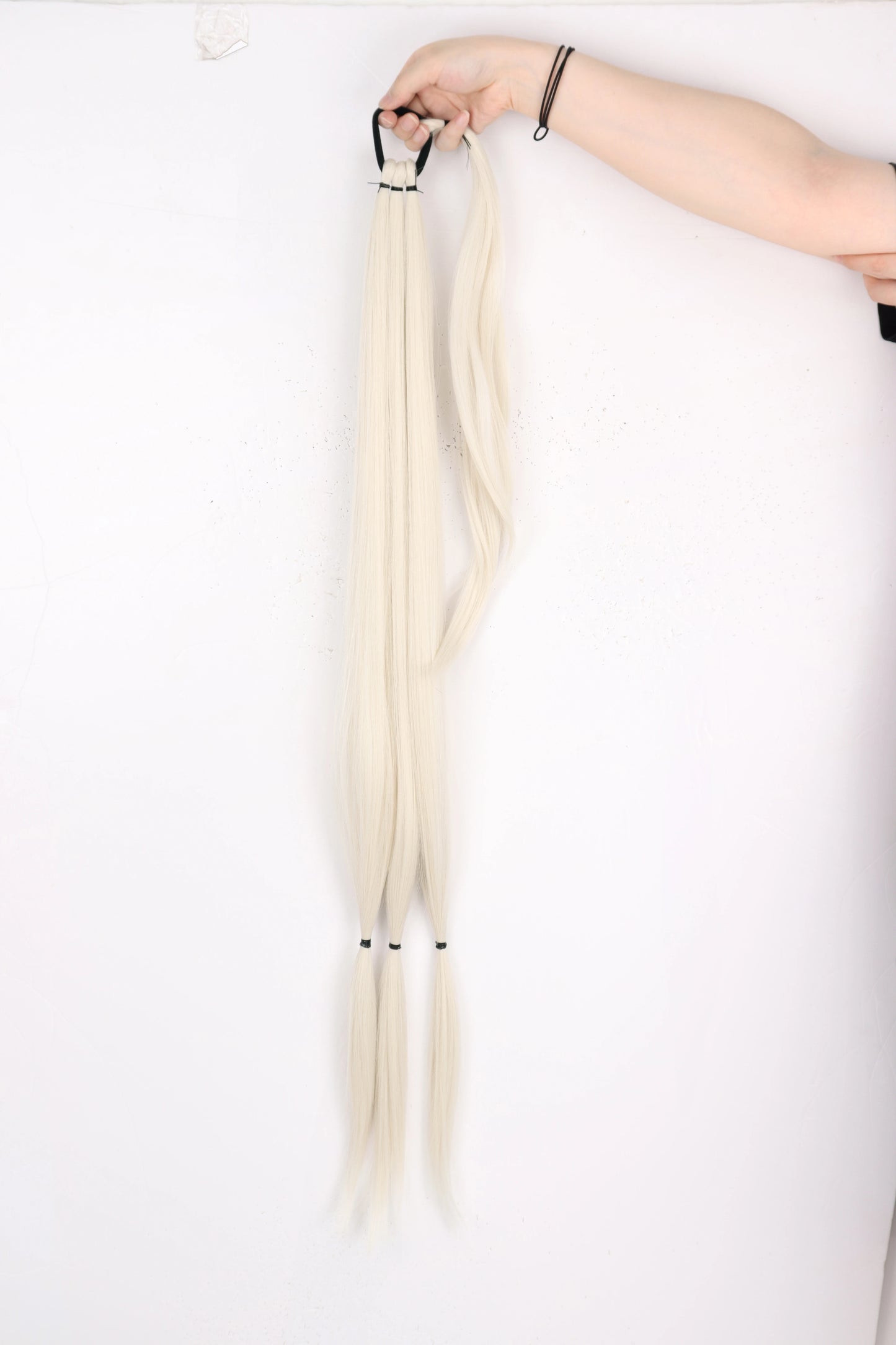 AZQUEEN synthetic Braided ponytail Hairpieces with elastic rubber band Heat-resistant high temperature fiber suitable for women