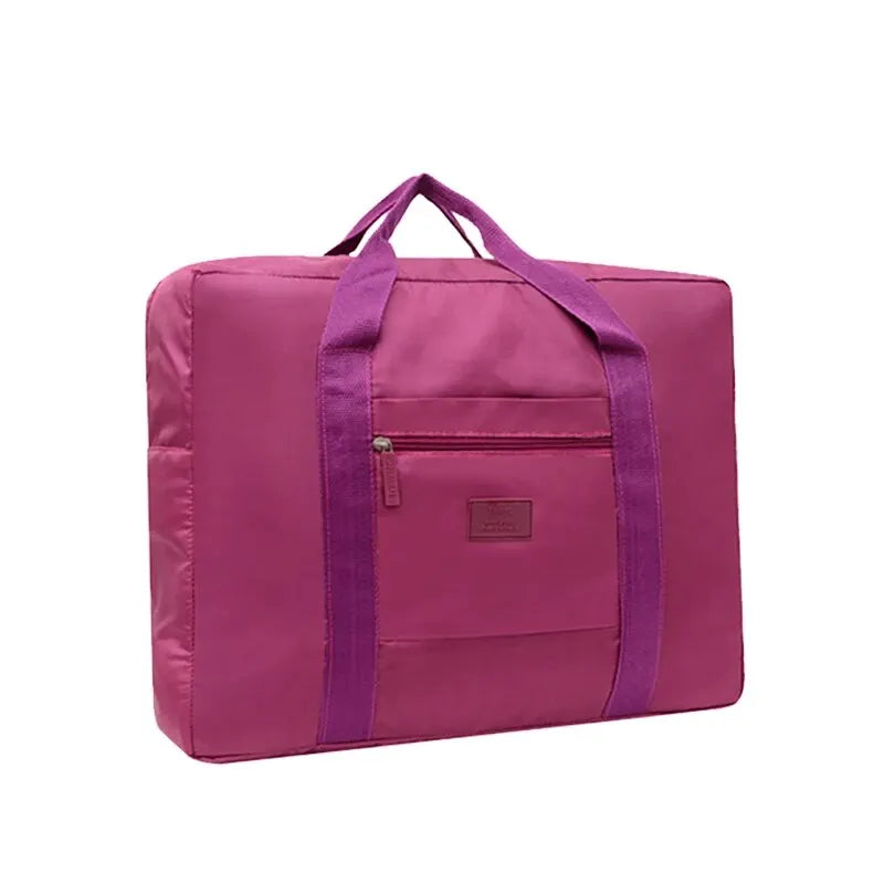Foldable Travel Bag Lightweight Traveling Duffel Bag for Women Men Tote Bag Carry On Luggage Bag Weekender Overnight Bag