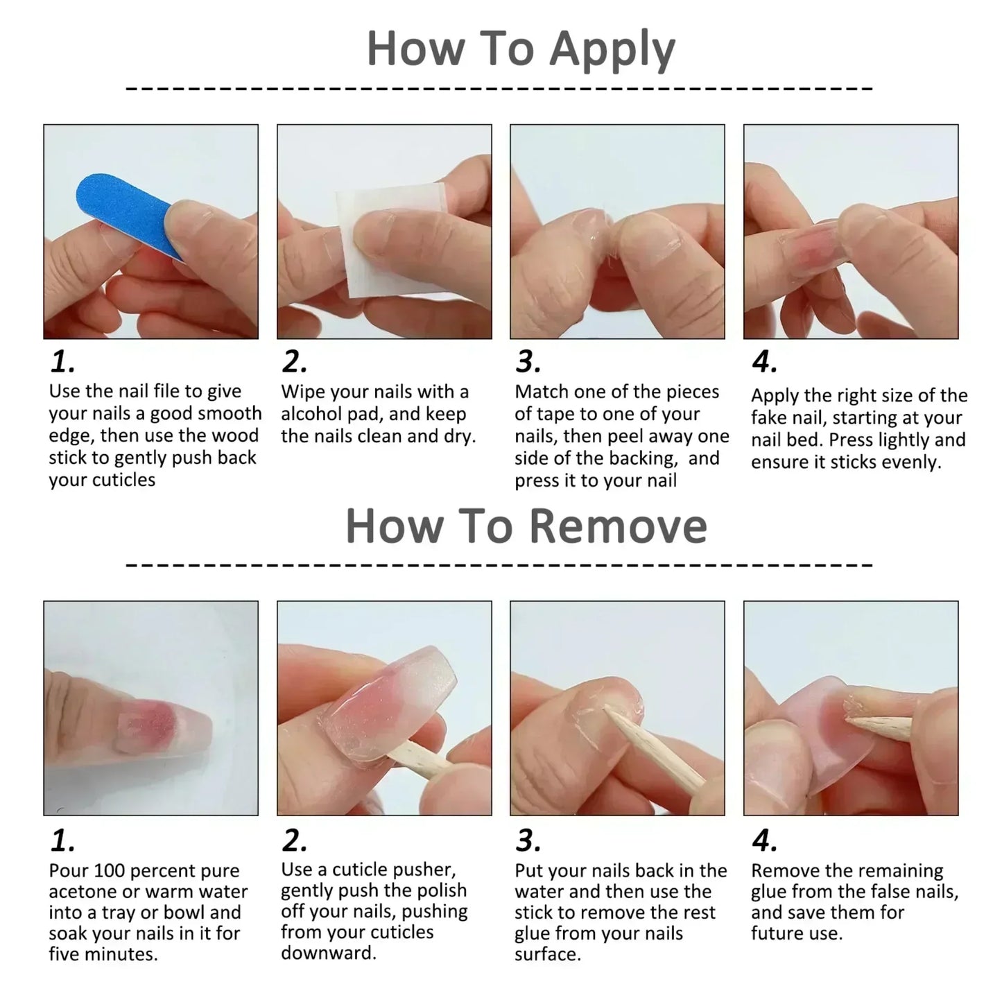 10Pcs French Almond Handmade Press on Nails Bowknot Fake Nails Wearable Stick-on Nails False Nail Накладные Ногти Faux Ongles