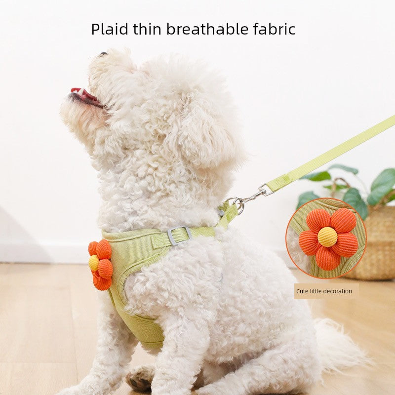 Pipi Taopetal Chest Strap Pet Hand Holding Rope Cat Puppy Dog Leash Traction Supplies Dog Traction