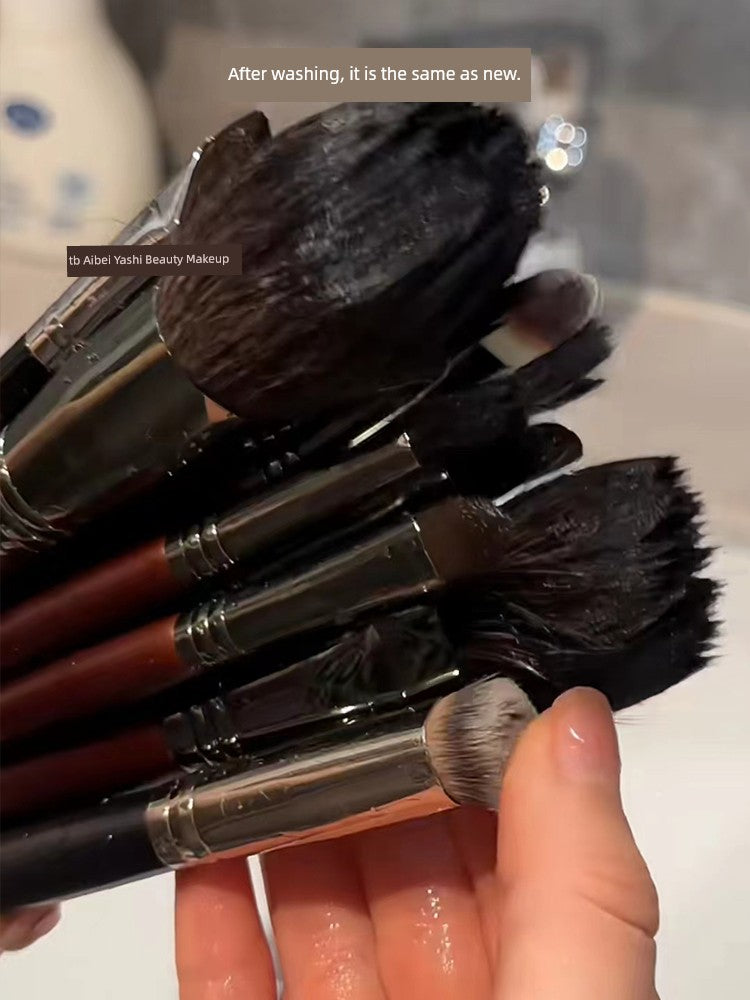 Immersive Cleaning Makeup Brush! Electric Washing and Drying Integrated Makeup Brush Cleaner Automatic Powder Puff Cleaning Tools Drying