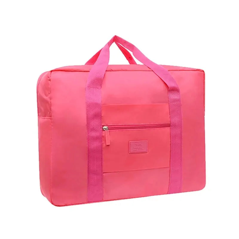 Foldable Travel Bag Lightweight Traveling Duffel Bag for Women Men Tote Bag Carry On Luggage Bag Weekender Overnight Bag