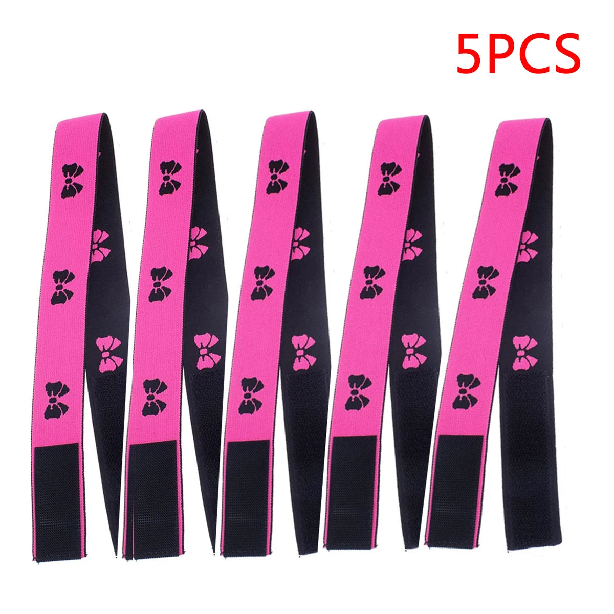 5PCS Wig Band For Edges Melt Band For Lace Wigs Adjustable Magic Sticker Edge Slayer Band 3cm Width Elastic Band