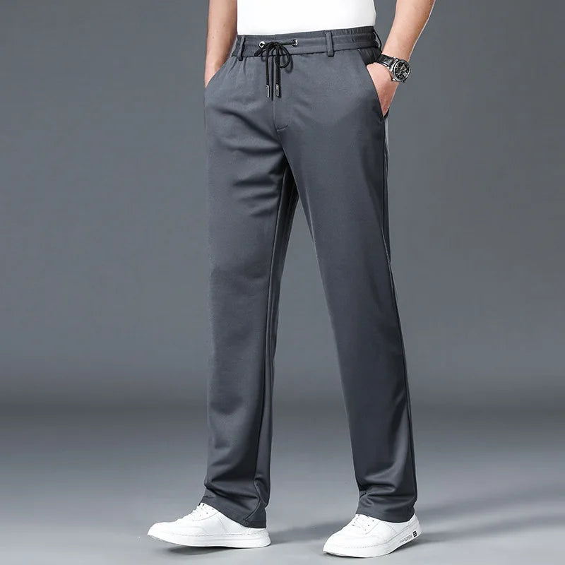 Winter 10XL Oversize Men's Formal Pants Trousers For Men Casual Dress Tailoring Clothes Social Suit Clothing Slacks Pants Mens