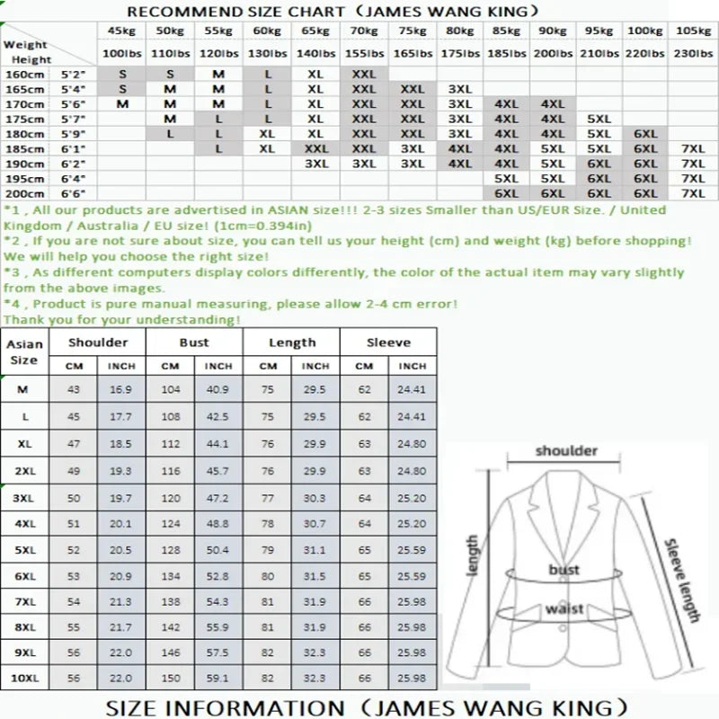M-10XL Spring New Men's (suit + Trousers) Wedding Fashion Handsome Suit Business Cargo Suit Two Sets Plus Two Sets of Fat Size