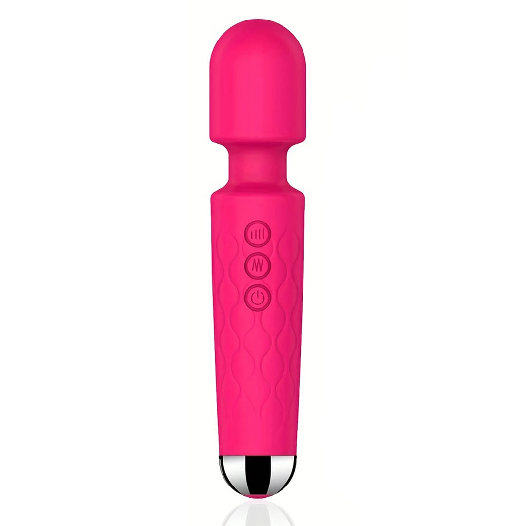 20 Frequency 8 Speed Vibrator, Clitoral/Anal AV Wand, Sex Toys, Adult Toys, Sexy Toys, G-Spot Stimulator - Rechargeable