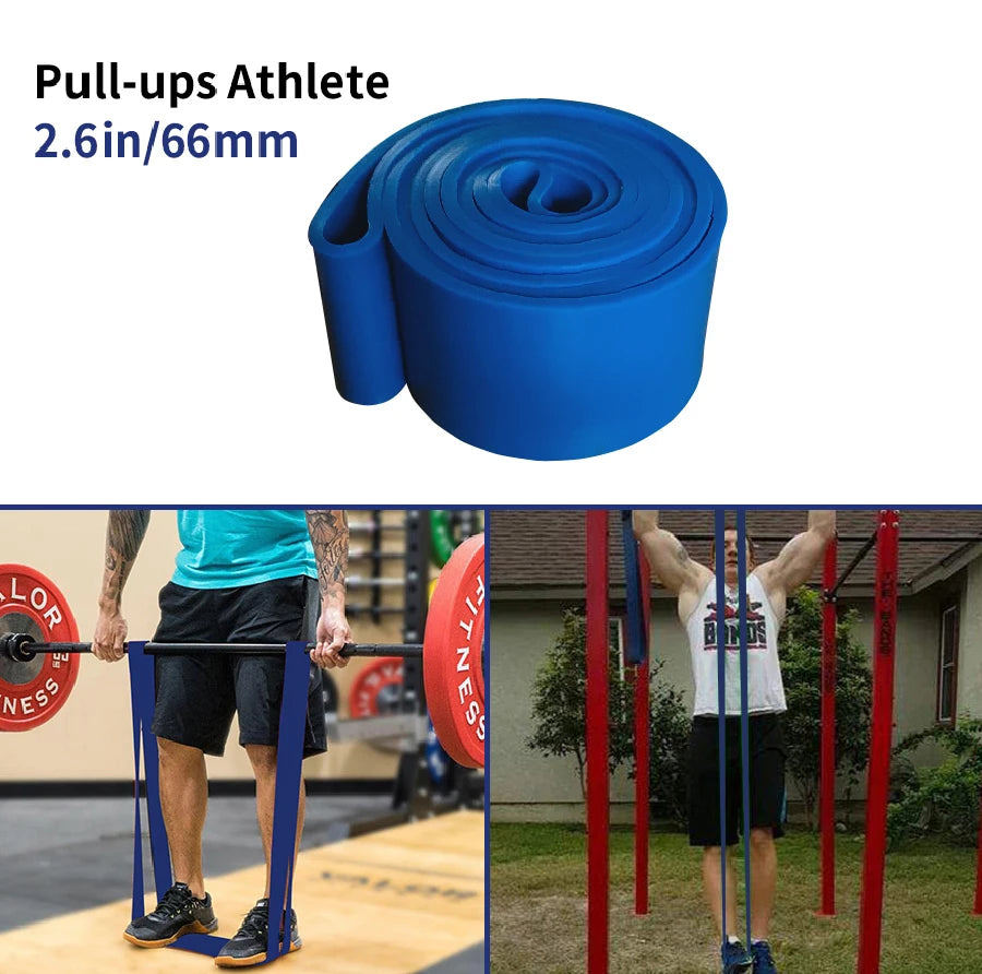 Heavy Duty Latex Resistance Band Exercise Elastic Band For Sport Strength Pull Up Assist Band Workout Pilates Fitness Equipment
