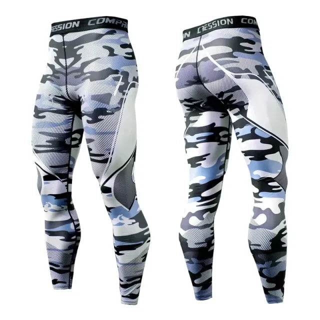 Men's Compression Pants Men Sportswear Training Legging Gym Skinny Trousers Tights Bottoms Jogging Sweatpants Running Pants Men