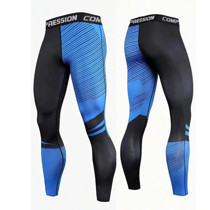 Men's Compression Pants Men Sportswear Training Legging Gym Skinny Trousers Tights Bottoms Jogging Sweatpants Running Pants Men