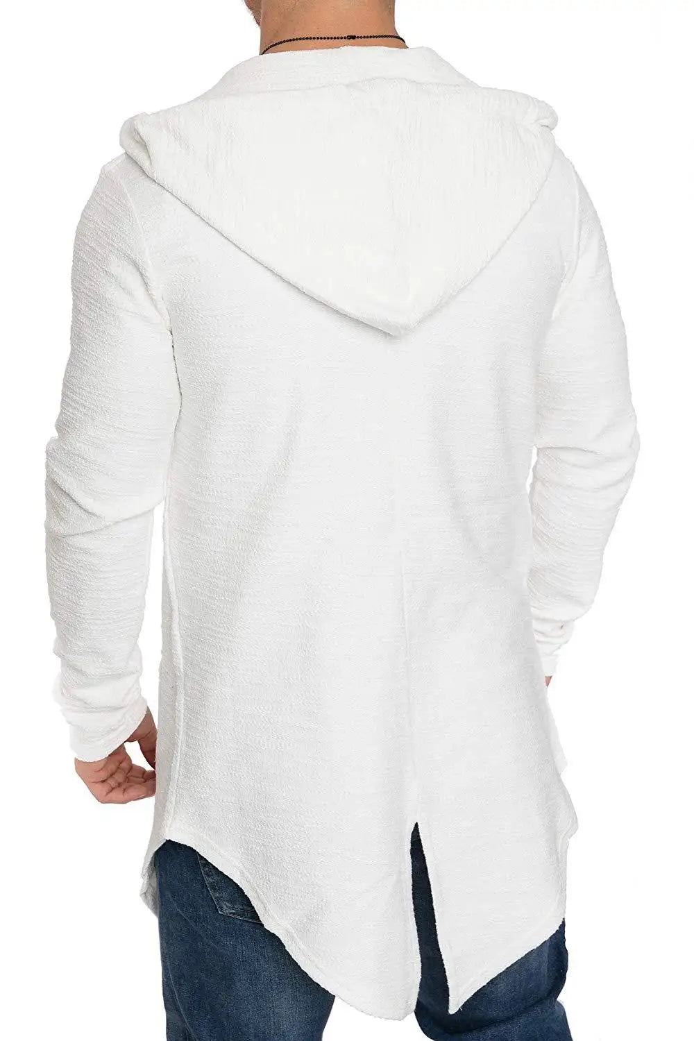2024 New Spring Men's Classic Fashion Trend Long Windbreaker Men Casual Loose Large Size High-Quality Hooded Coat jacket
