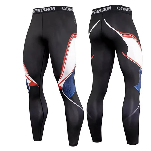 Men's Compression Pants Men Sportswear Training Legging Gym Skinny Trousers Tights Bottoms Jogging Sweatpants Running Pants Men