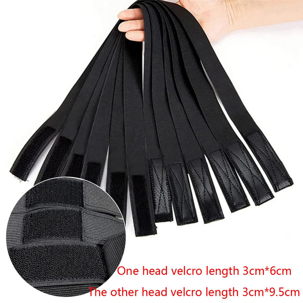 5PCS Wig Band For Edges Melt Band For Lace Wigs Adjustable Magic Sticker Edge Slayer Band 3cm Width Elastic Band