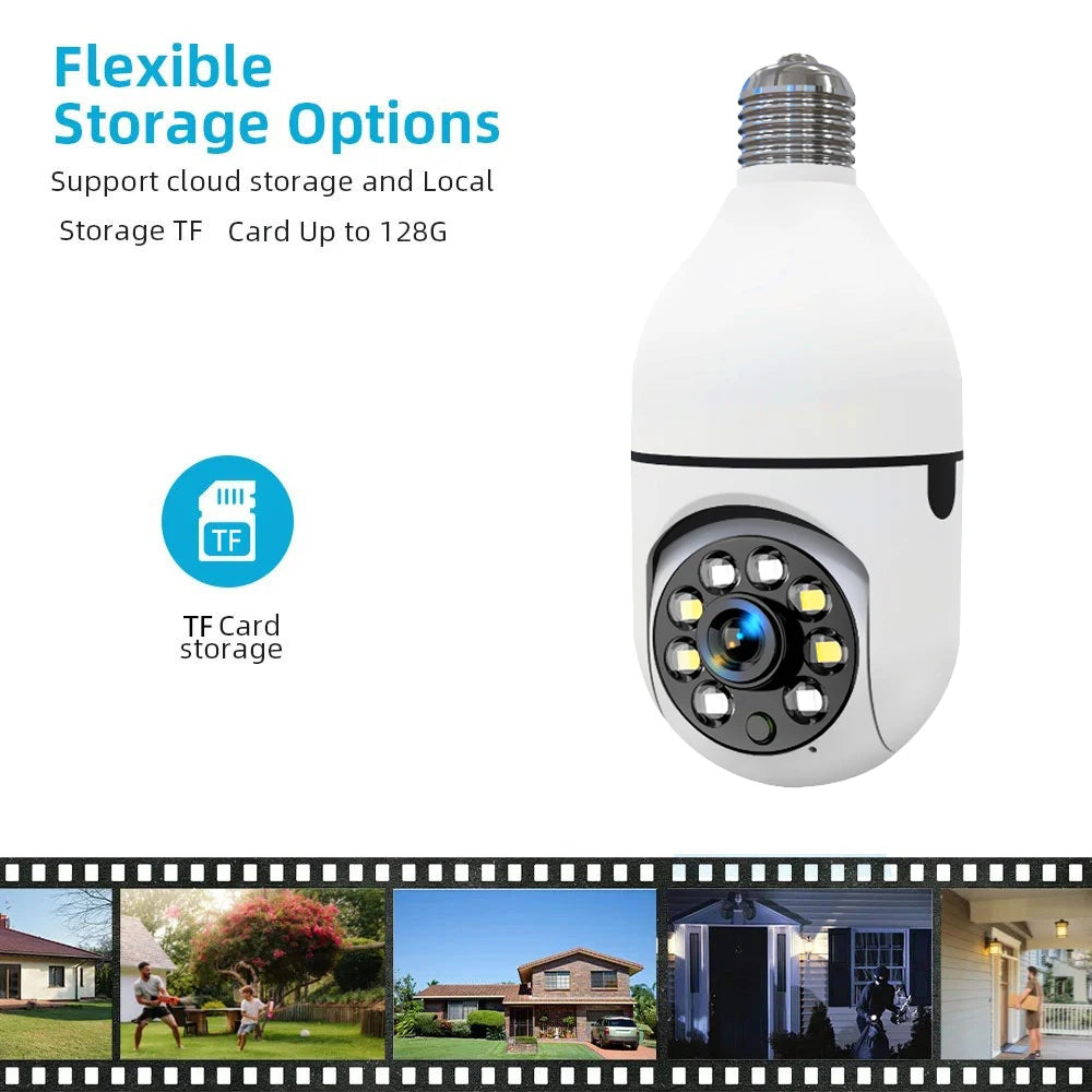 Video Surveillance Camera for Home 360 Wifi Security Camera Outdoor Cameras Wireless Wi Fi Wi-fi Recording Protection
