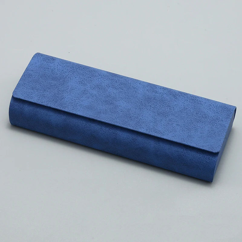 1pc Hand Shell PU Leather Glasses Protector Case Durable Portable Storage Bag Eyewear Holder Protective Eye Glasses Case