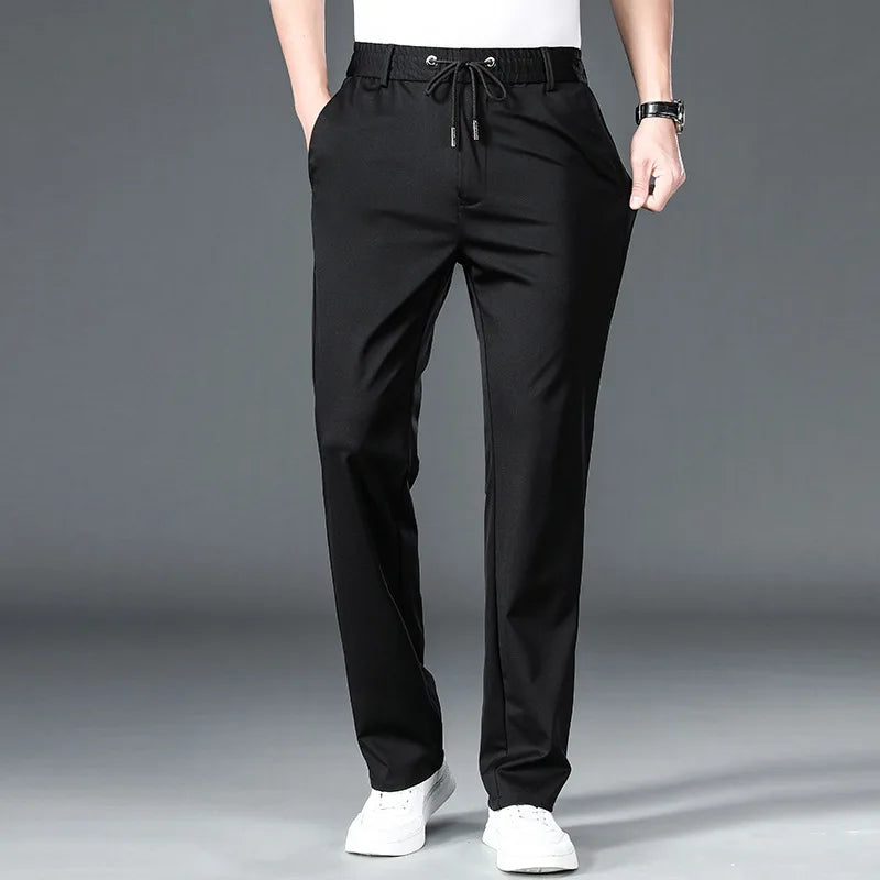 Winter 10XL Oversize Men's Formal Pants Trousers For Men Casual Dress Tailoring Clothes Social Suit Clothing Slacks Pants Mens