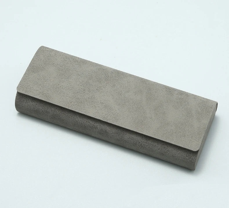 1pc Hand Shell PU Leather Glasses Protector Case Durable Portable Storage Bag Eyewear Holder Protective Eye Glasses Case