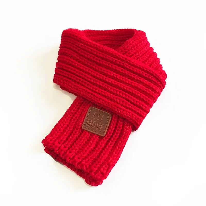 Kids Scarf Boys Girls Baby Winter Warm Scarf Women Knit Shawl Scarf Children Neck Collar Keep Warm Accessories Cheap Parent
