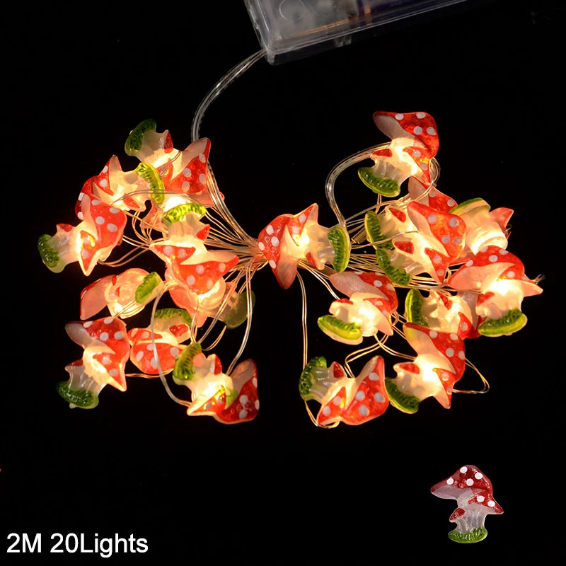 2M 20LED Easter Rabbit Carrot String Light Chick Eggs Fairy Light Garland 2025 Happy Easter Party Decoration For Home Kids Gift