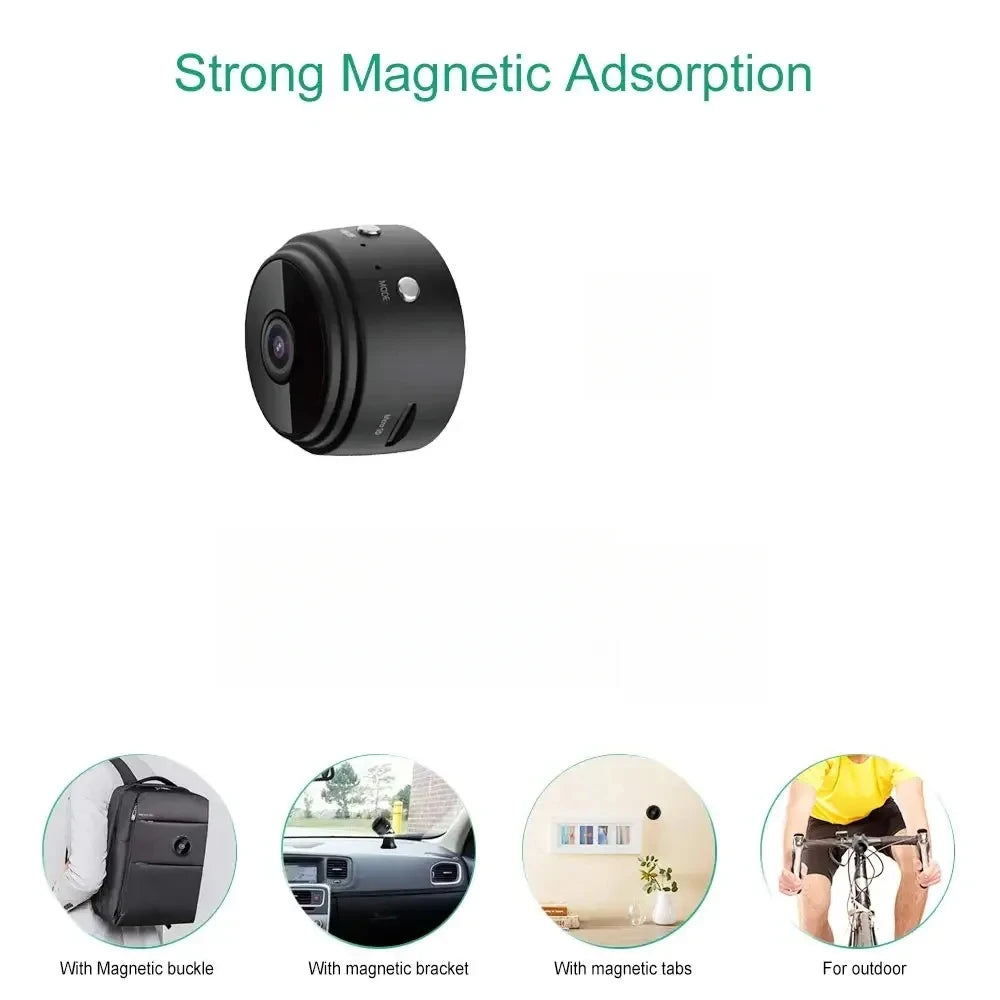 Home Wireless Video CCTV Mini Security Surveillance with Wifi IP Camara Sensor Infrared CMOS 2MP Telefon Alarm Camera