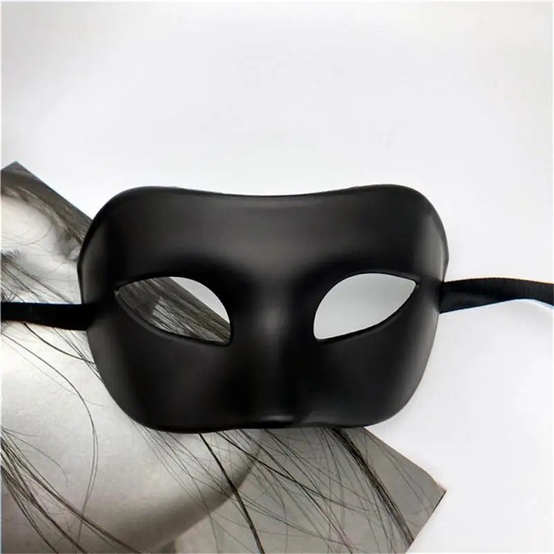 Woman Men Masquerade Mask Prom Retro Pattern Solid Color Masks Mardi Gras Costume Party Easter Wedding Birthday Halloween