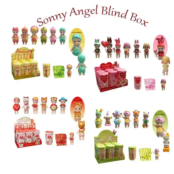 Sonny Angel Blind Box Figure Hippers Animal Easter Series Anime Figures Ornaments Dolls Christmas Gift Desktop Ornament