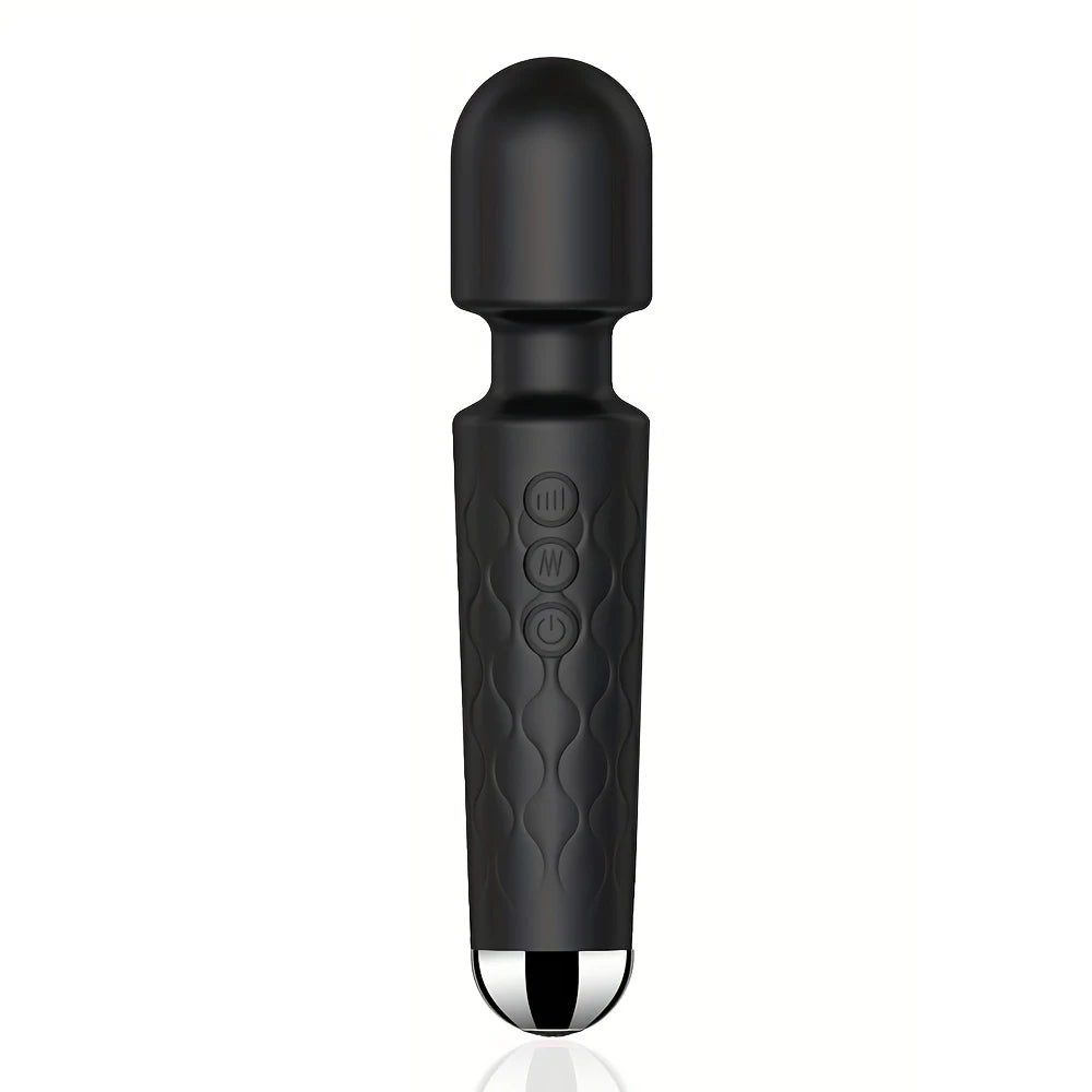 20 Frequency 8 Speed Vibrator, Clitoral/Anal AV Wand, Sex Toys, Adult Toys, Sexy Toys, G-Spot Stimulator - Rechargeable