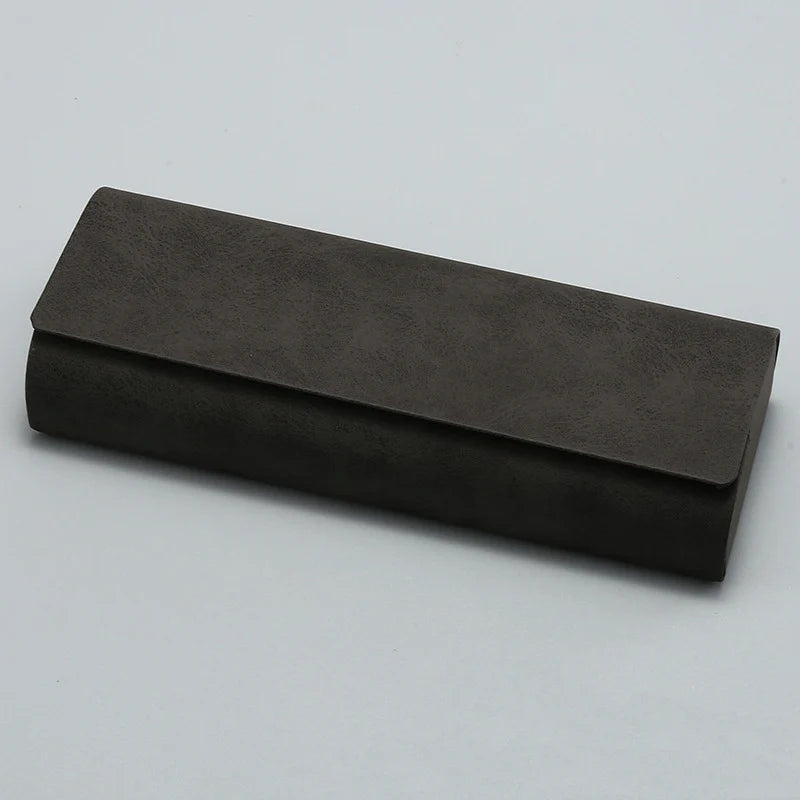 1pc Hand Shell PU Leather Glasses Protector Case Durable Portable Storage Bag Eyewear Holder Protective Eye Glasses Case