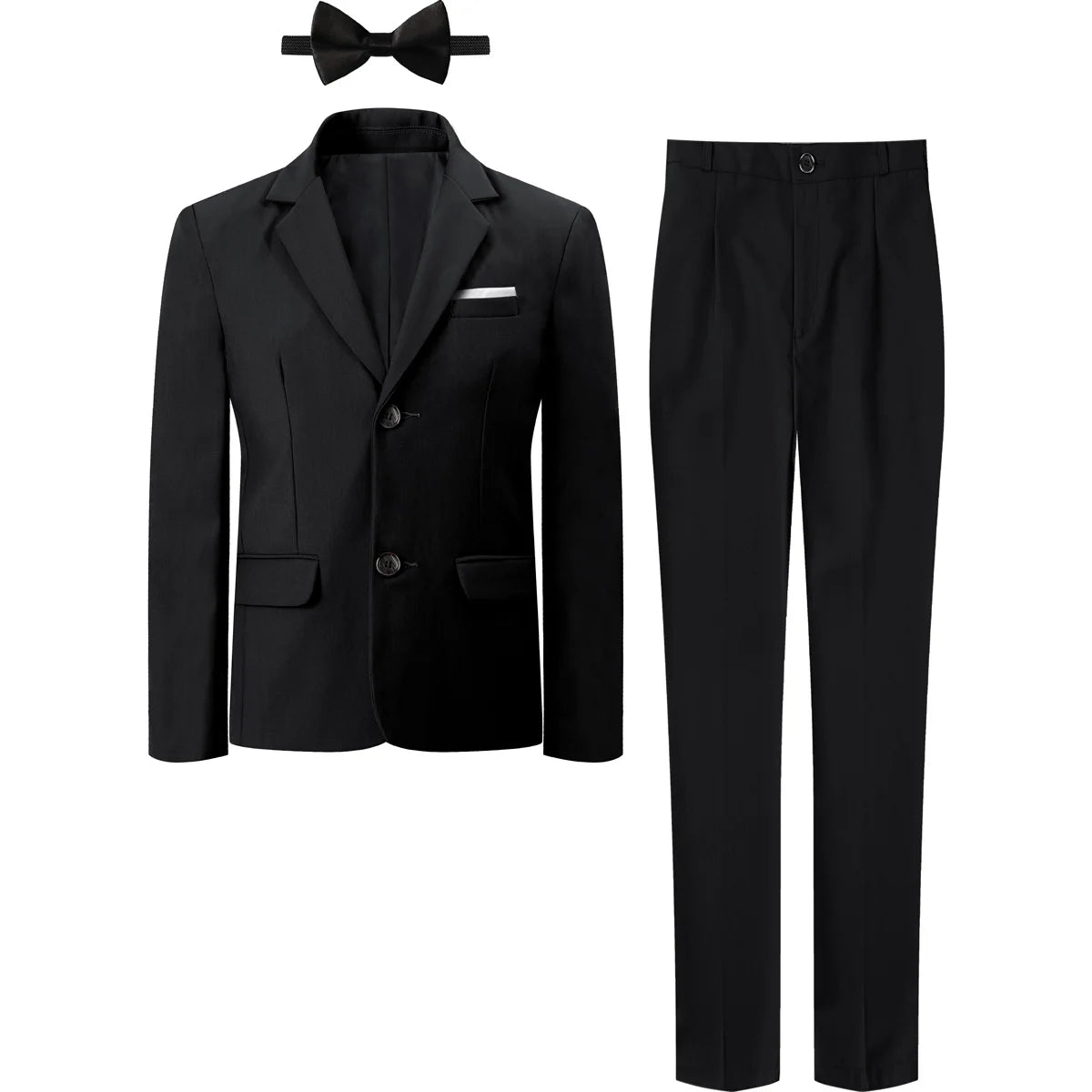 Suit for Kids Boys Easter Outfit Church Party Blazer Wedding Ceremony Flower Piano Performance Birthday Gift Clothes Set 3 PCS
