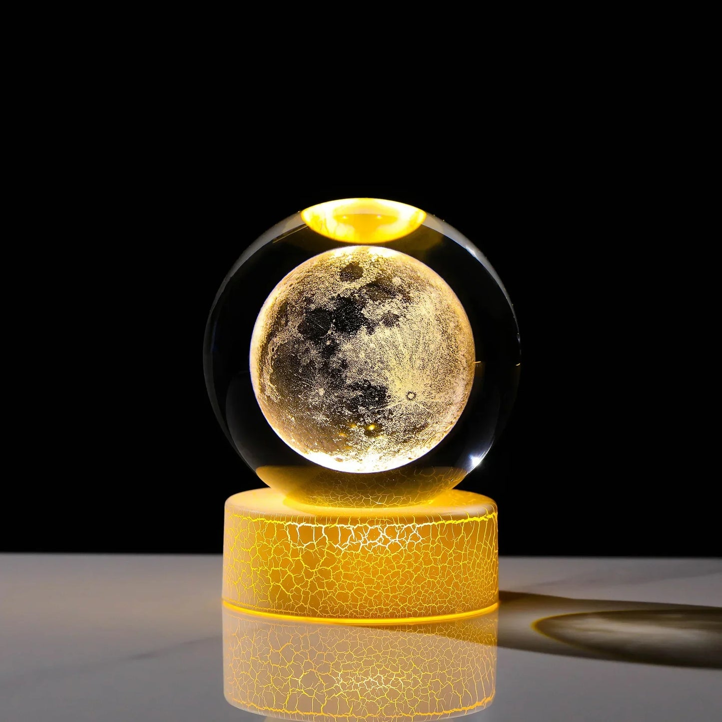 NEWHot Creat Crystal Ball USB Night Light With Milky Way galaxy LED Children Night Lamp For Bedroom Ambient Light Christmas Gift